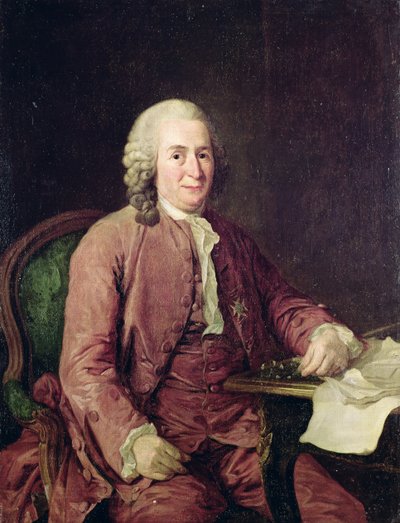 Porträt von Carl von Linné (1707-78) von Alexander Roslin